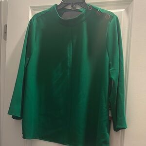 Vince Camuto Emerald Green Top